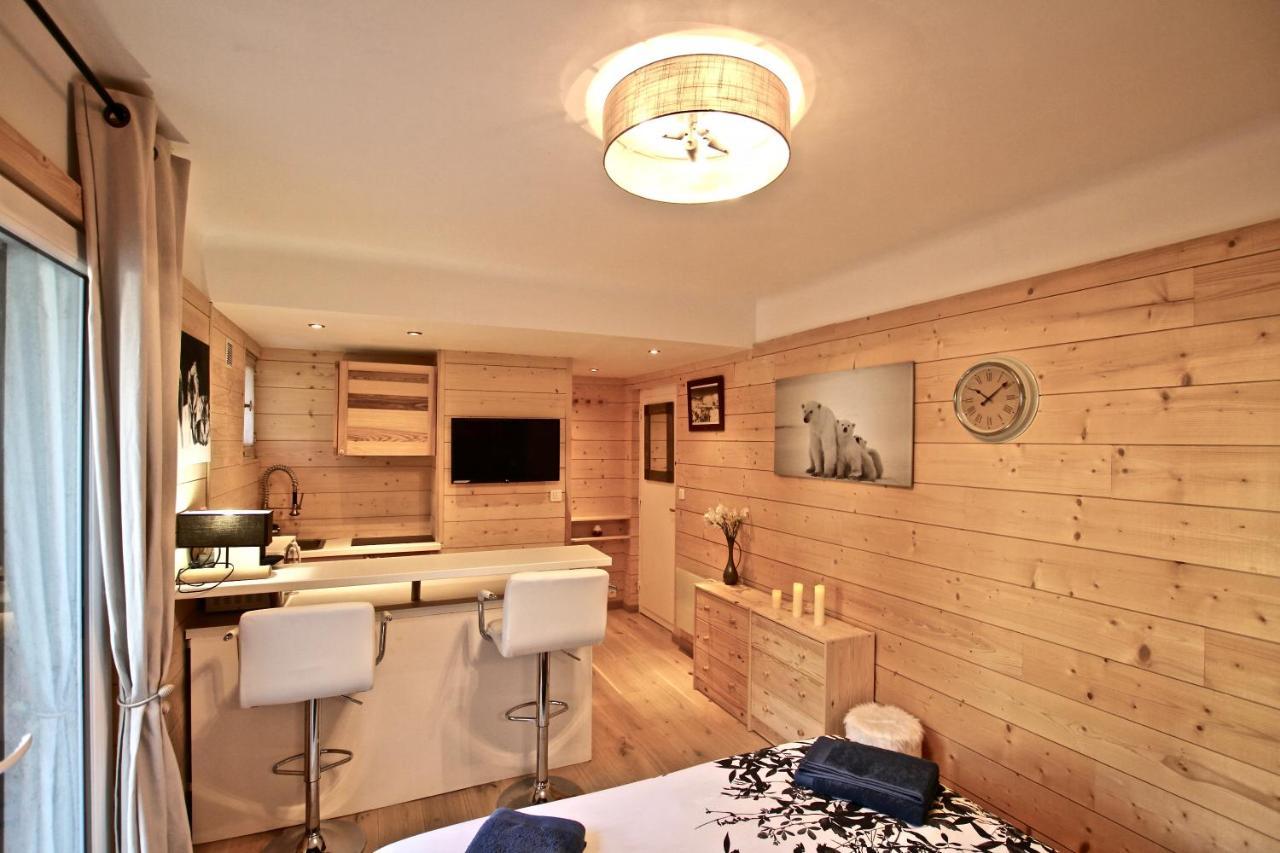 Ferienwohnung Studio Centre Auron Exterior foto